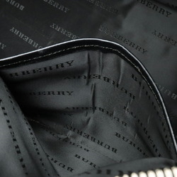 BURBERRY Nova Check Pattern Boston Bag Handbag Canvas Leather Beige Black Red