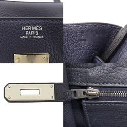 Hermes Birkin 30 Navy Tote Bag Togo Women's