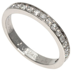 Cartier Half Eternity Diamond #48 Ring, Platinum PT950, Women's