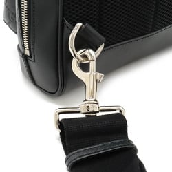GUCCI Guccissima Crossbody Bag Shoulder Leather Black Limited Edition 450970