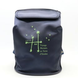HERMES Sherpa Star Travel Exhibition 1999 Limited Edition Backpack Rucksack Nylon Navy