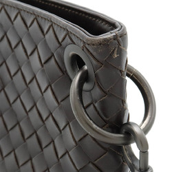 BOTTEGA VENETA Bottega Veneta Intrecciato Shoulder Bag Dark Brown 161623