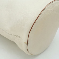 CELINE Shoulder bag, bucket style, leather, ivory