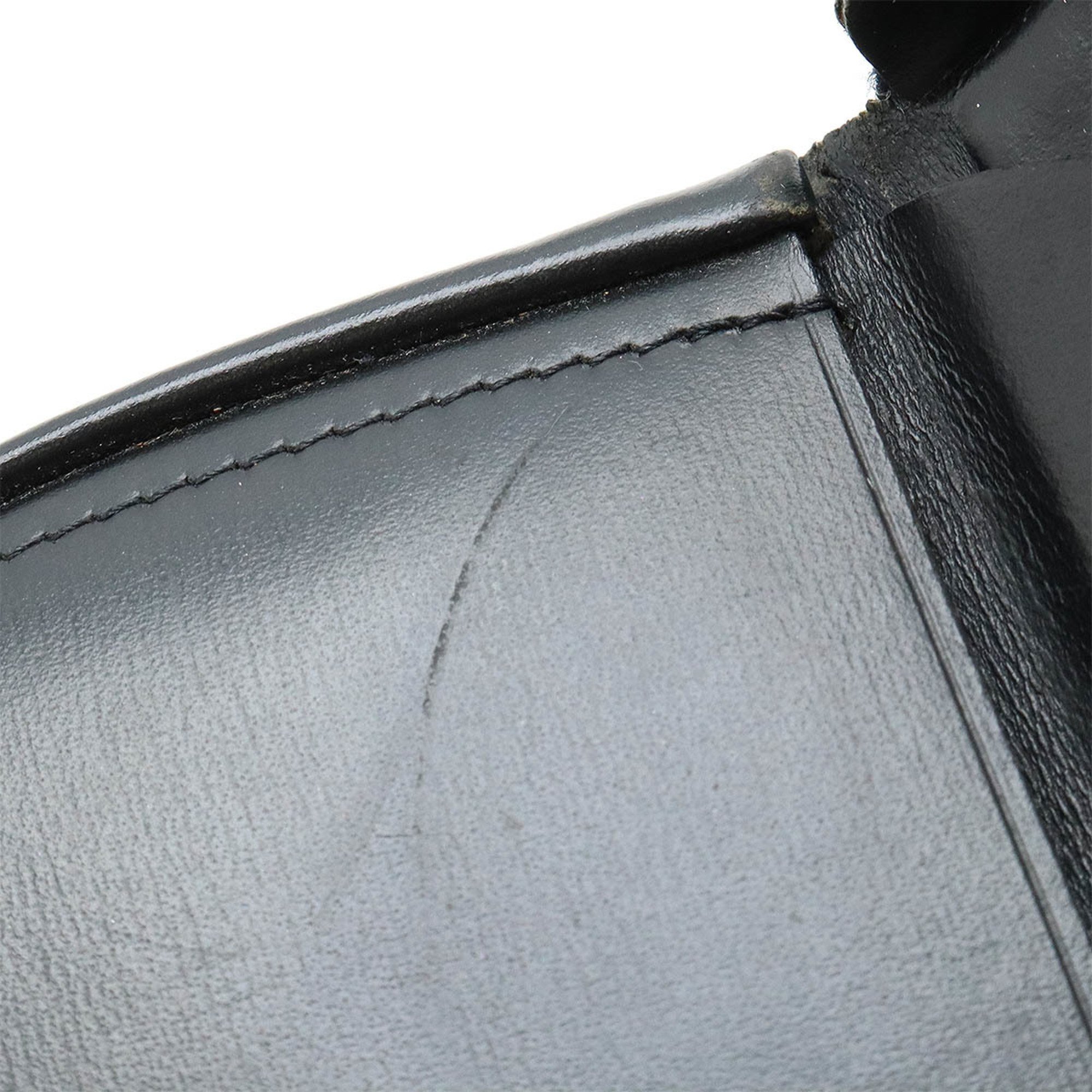 Cartier Pasha de coin case purse leather black L3000129