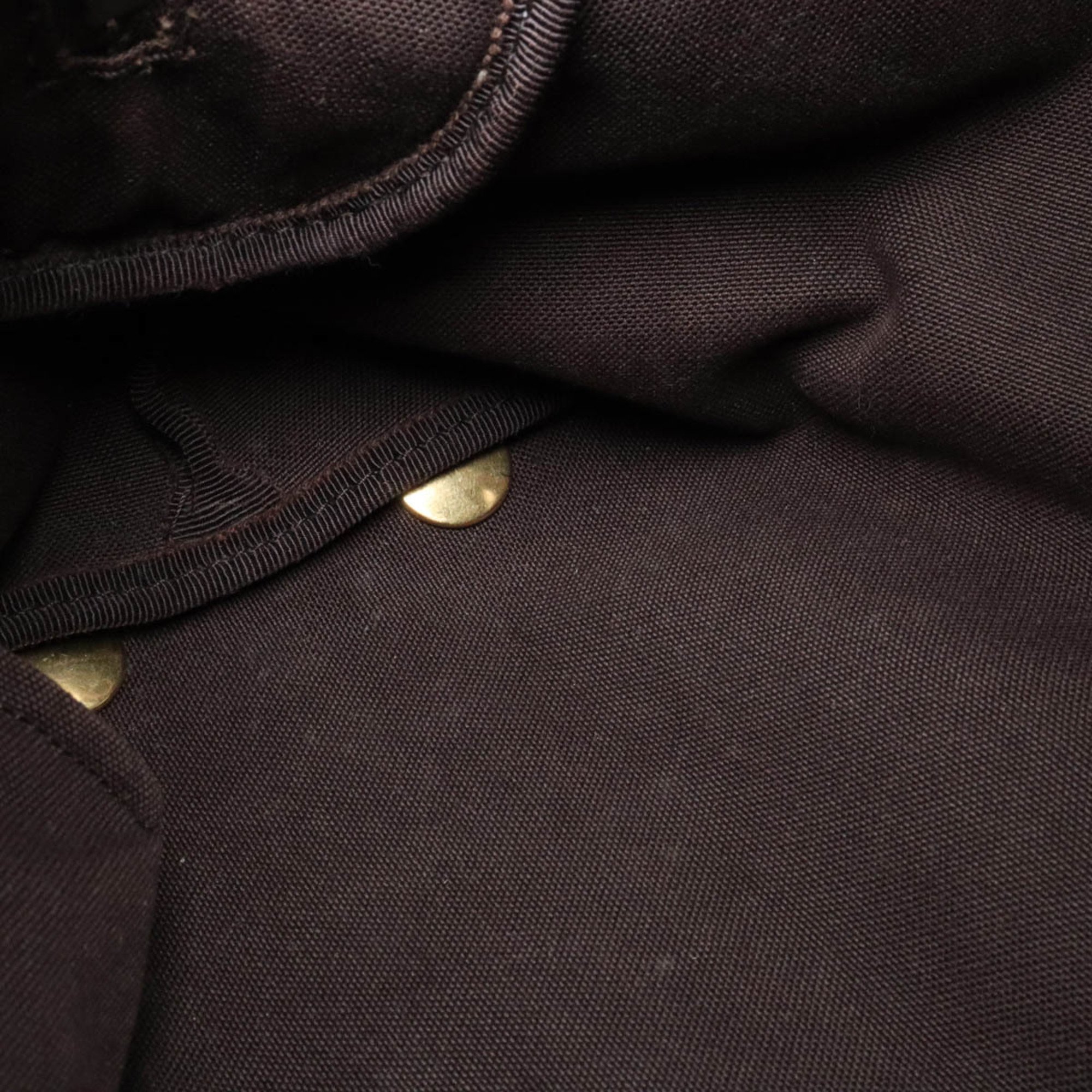 GUCCI GG Crystal Hysteria Handbag Tote Bag Coated Canvas Leather Khaki Beige Dark Brown 209600