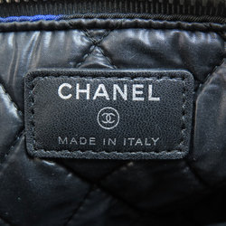 Chanel Check Pattern Nylon Material Women's