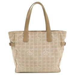 Chanel New Travel Line GM Tote Bag Nylon Jacquard Women's