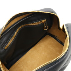 LOEWE Anagram Amazona 75 Handbag Tote Bag Leather Black