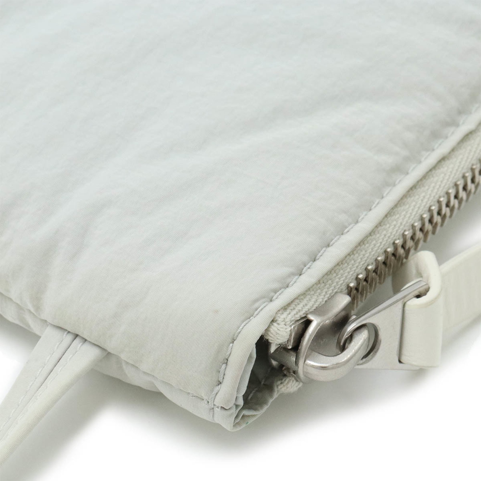 BOTTEGA VENETA Padded Squash Tote Bag Large Leather White 629192