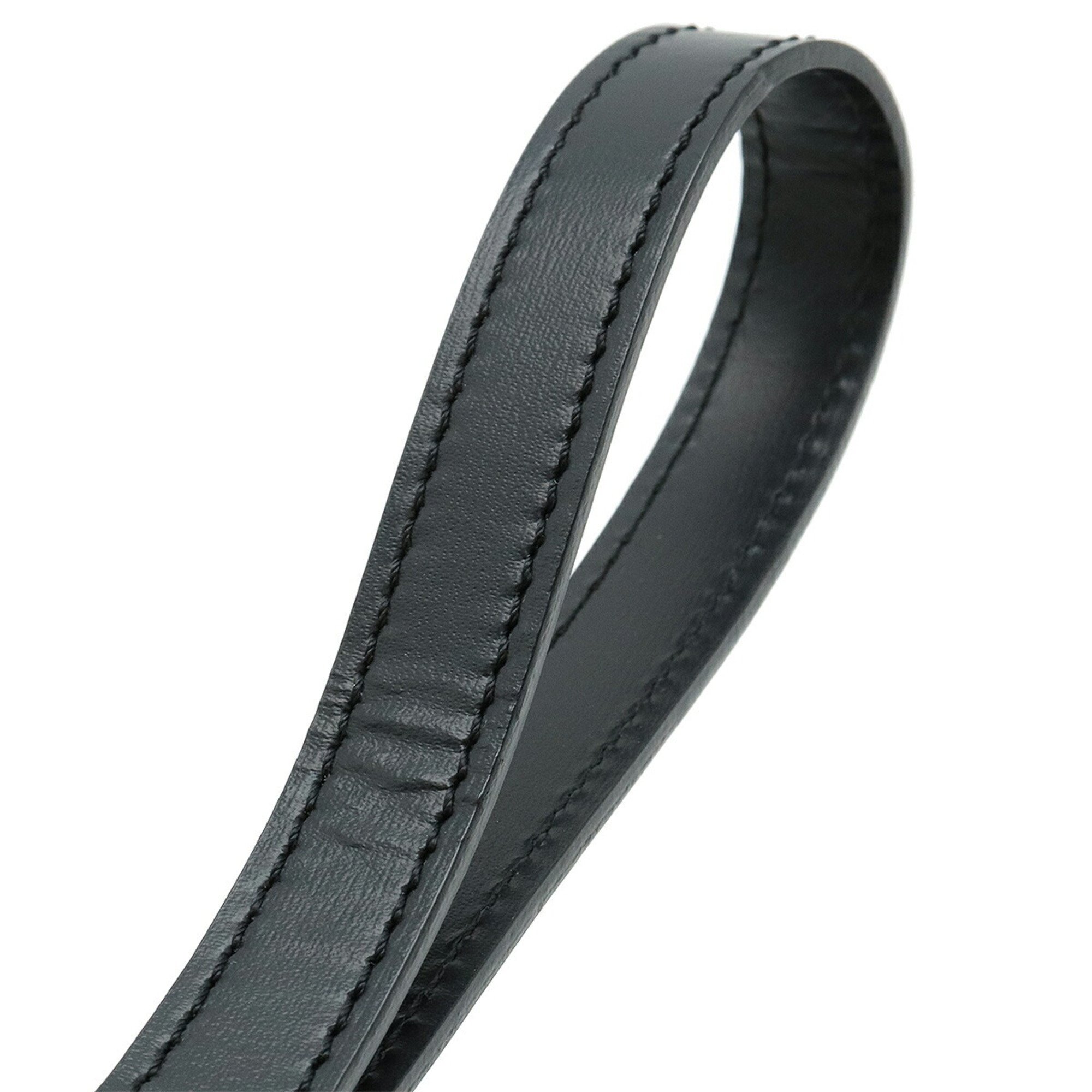 Cartier Pasha Line Second Bag Clutch Calf Leather Black L1000230