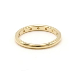 BVLGARI Bulgari Fedi Wedding Ring Marriage K18YG 750YG Yellow Gold 7PD Diamond #46 Size 6