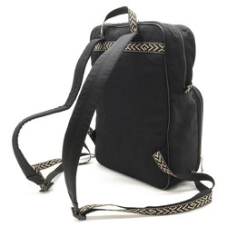 GUCCI Terry Crosspatch Interlocking G Rucksack Nylon Leather Black Multicolor 536724