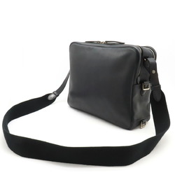 HERMES Hermes Sac Ever Reporter Shoulder Bag Evergrain Black □Q Stamp