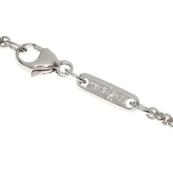 Chopard Chain Necklace 42cm K18 White Gold for Women