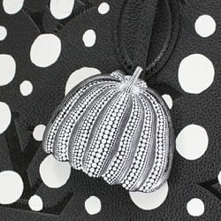 LOUIS VUITTON LV x YK Yayoi Kusama Collaboration Louis Vuitton Bag On the Go MM Infinity Dot Monogram Empreinte Black Noir M46389 Men's Women's