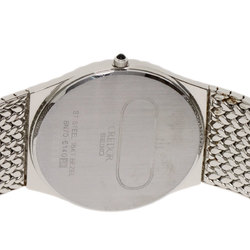 Seiko 8N70-6140 Credor Bezel Diamond Watch Stainless Steel SS K18YG Men's