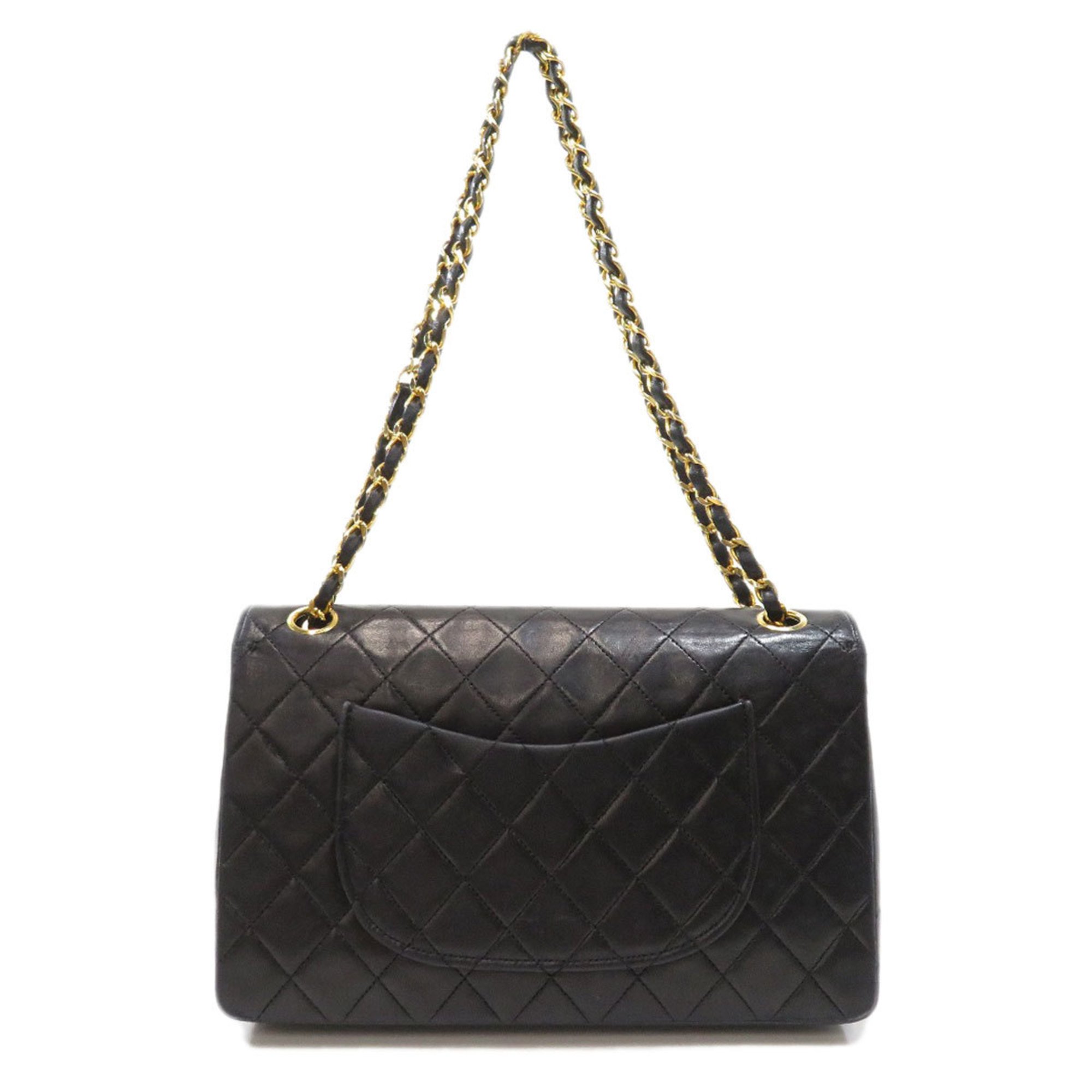 Chanel Chain Shoulder Matelasse Bag Calfskin Women's