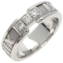 Tiffany Atlas Diamond Ring, 18K White Gold, Women's