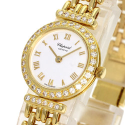 Chopard 10 5895 Classic Diamond Watch K18 Yellow Gold K18YG Ladies