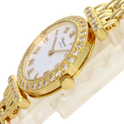 Chopard 10 5895 Classic Diamond Watch K18 Yellow Gold K18YG Ladies