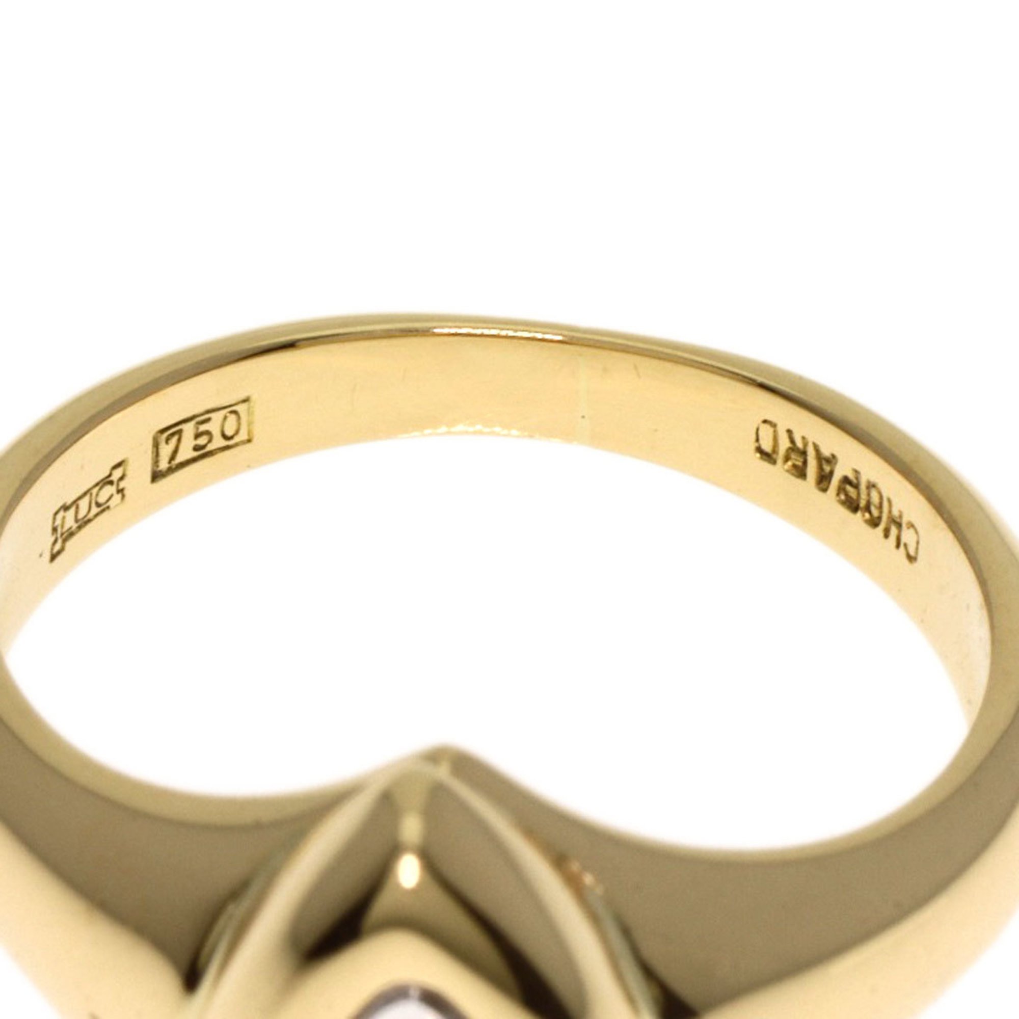 Chopard Happy Diamonds Ring, 18K Yellow Gold, Women's