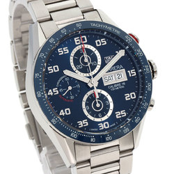 TAG Heuer CV2A1V Carrera Calibre 16 Day Date Watch Stainless Steel SS Men's
