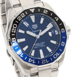 TAG Heuer WAY201T-0 Aquaracer Calibre 7 Watch Stainless Steel SS Men's