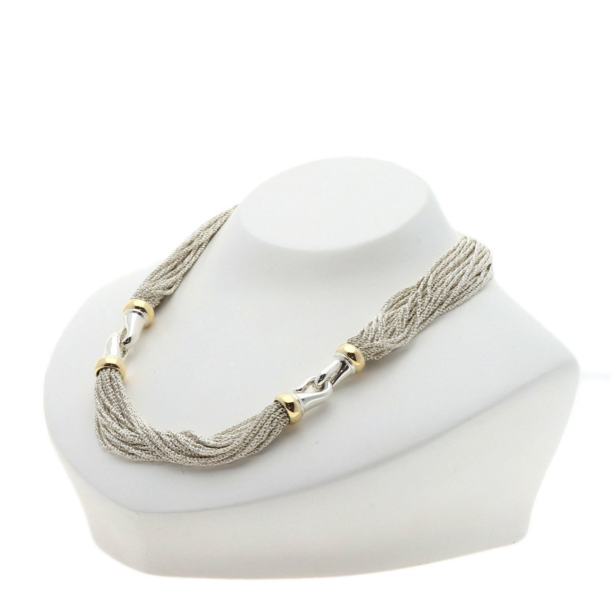 Tiffany design necklace silver ladies