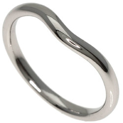 Tiffany Curved Band Ring, Platinum PT950, Women's