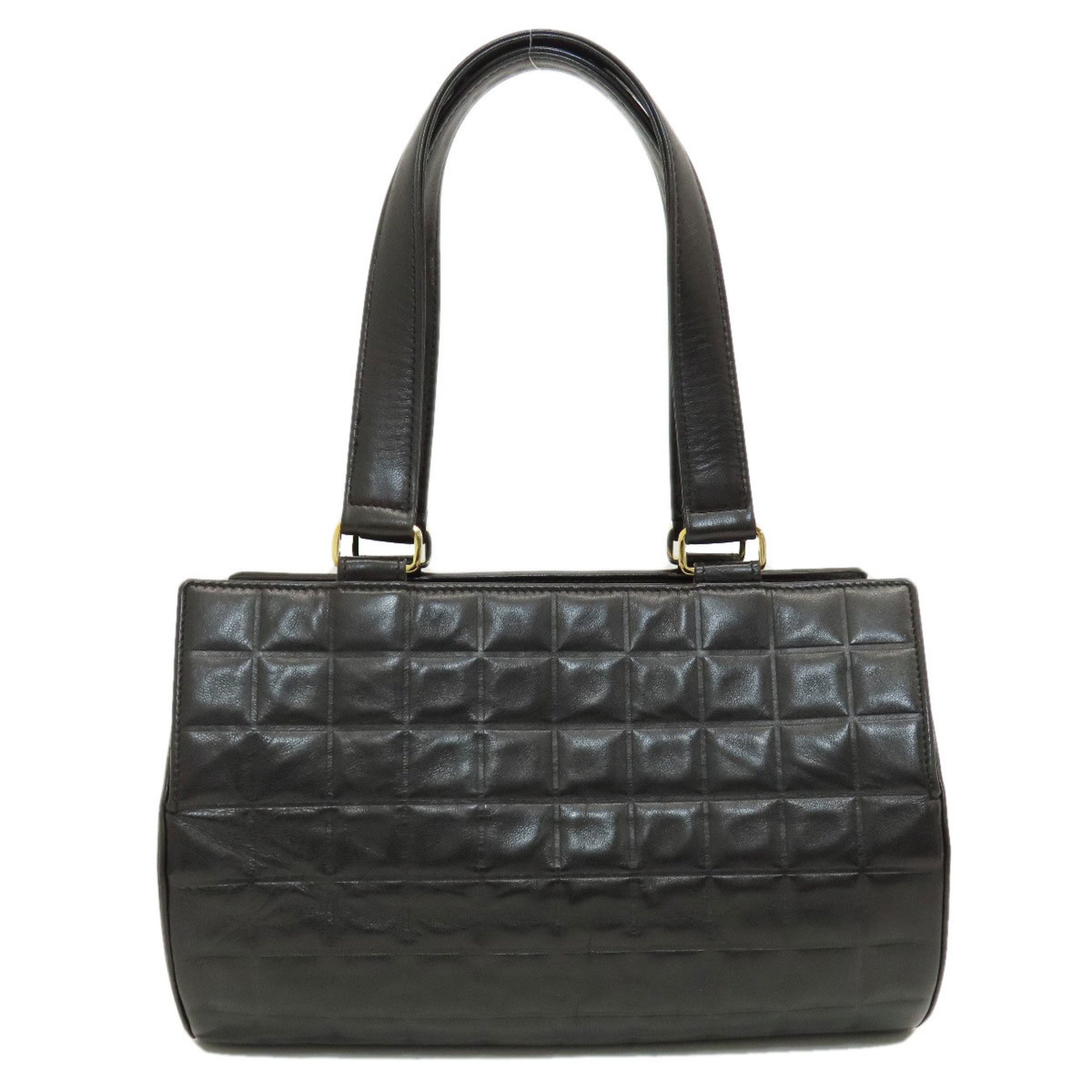 Chanel Chocolate Bar Handbag Calfskin Women's