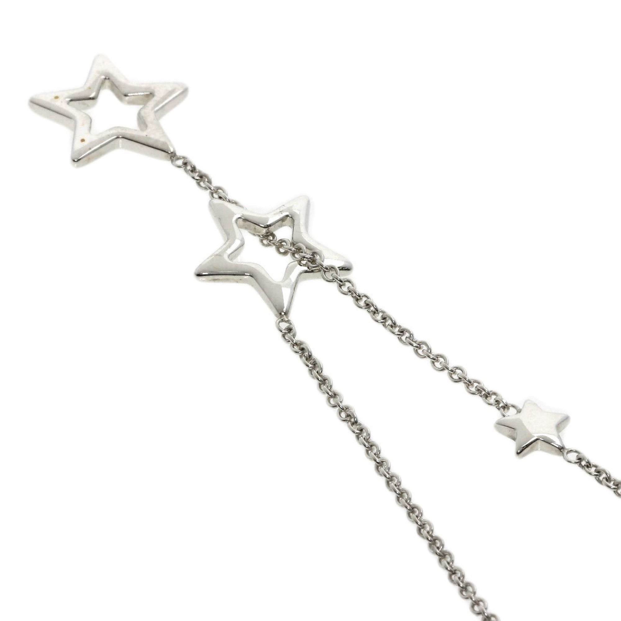 Tiffany Star Lariat Necklace Silver Women's