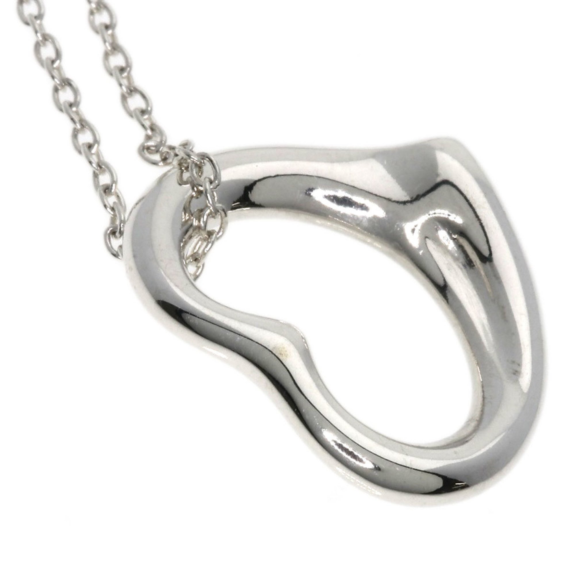 Tiffany Heart Small 16mm Necklace Silver Women's