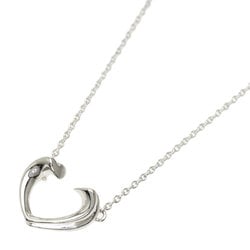 Tiffany & Co. Tenderness Heart Paloma Picasso Necklace Silver Women's