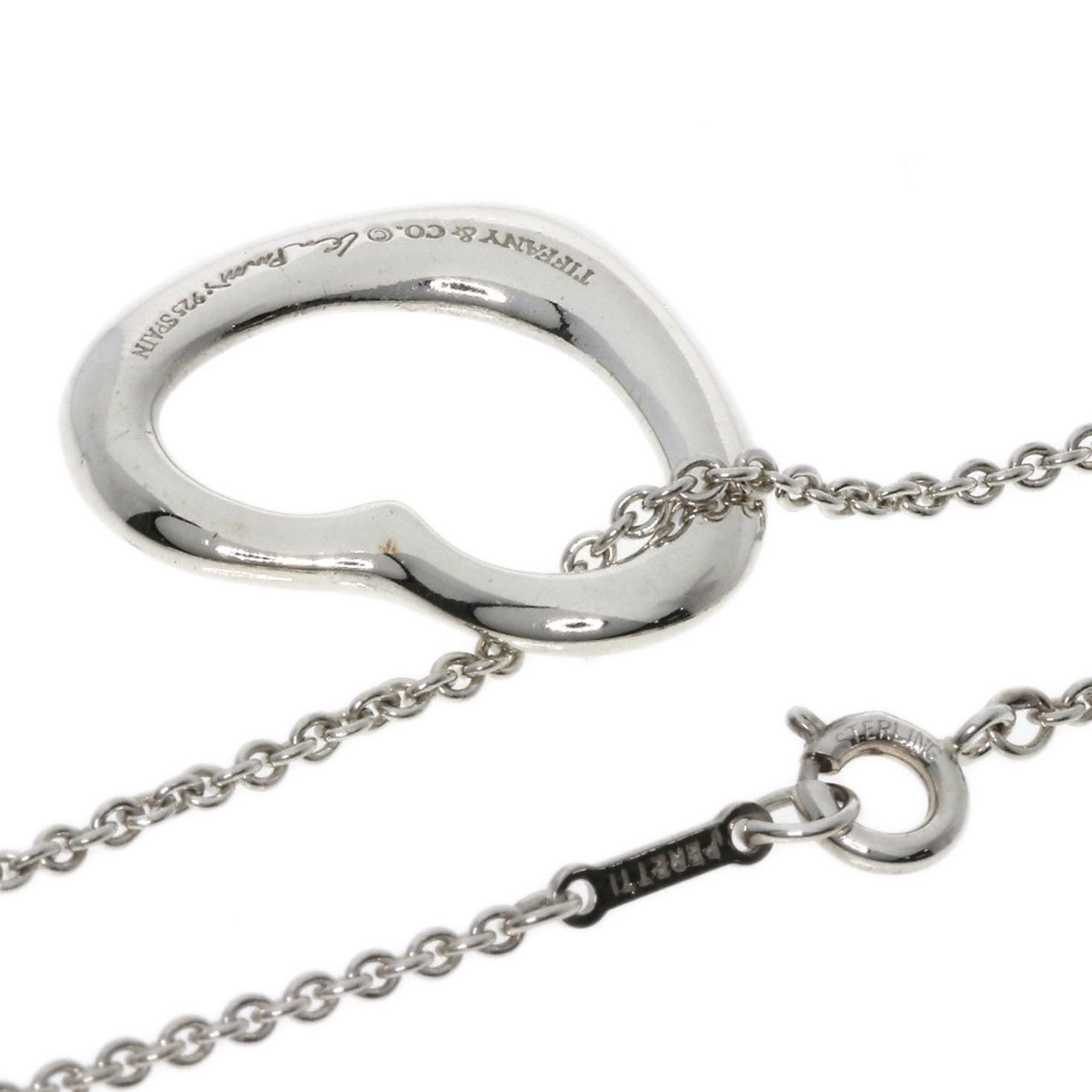 Tiffany Heart 22mm Necklace Silver Women's