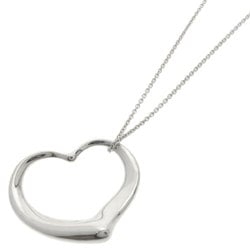 Tiffany heart large necklace silver ladies