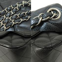 Chanel Matelasse Chain Shoulder Bag Caviar Skin Women's