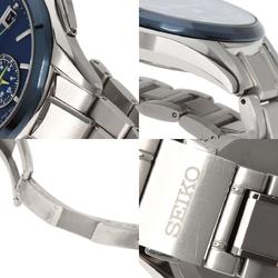 Seiko SAGA299 8B63-0AV0 Brightz World Time Watch Titanium Men's