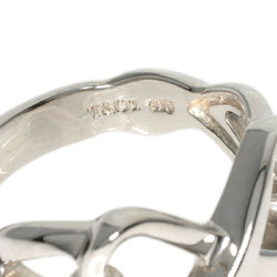 Tiffany Double Loving Heart Ring, Silver, Women's