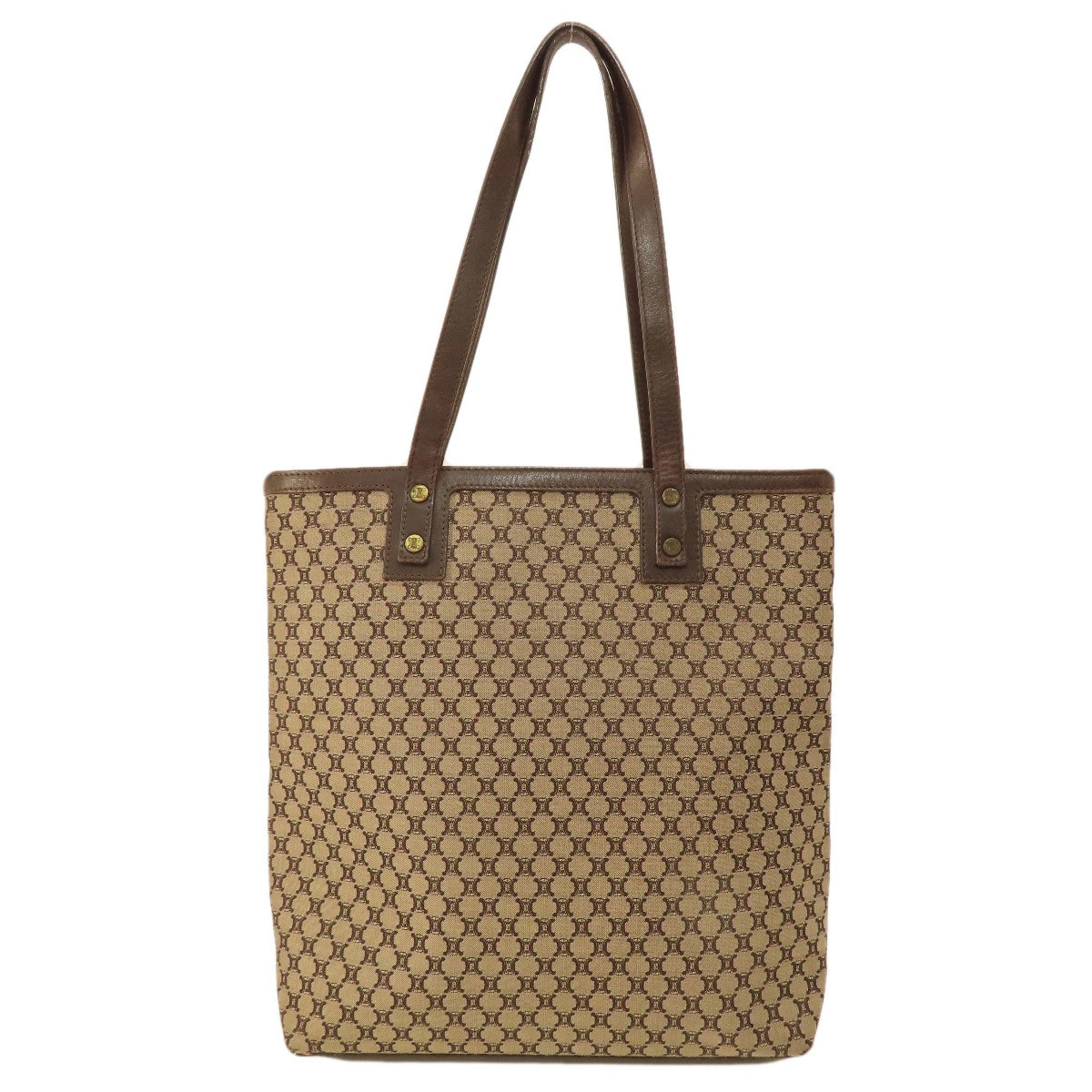 Celine Macadam Tote Bag Canvas Women's