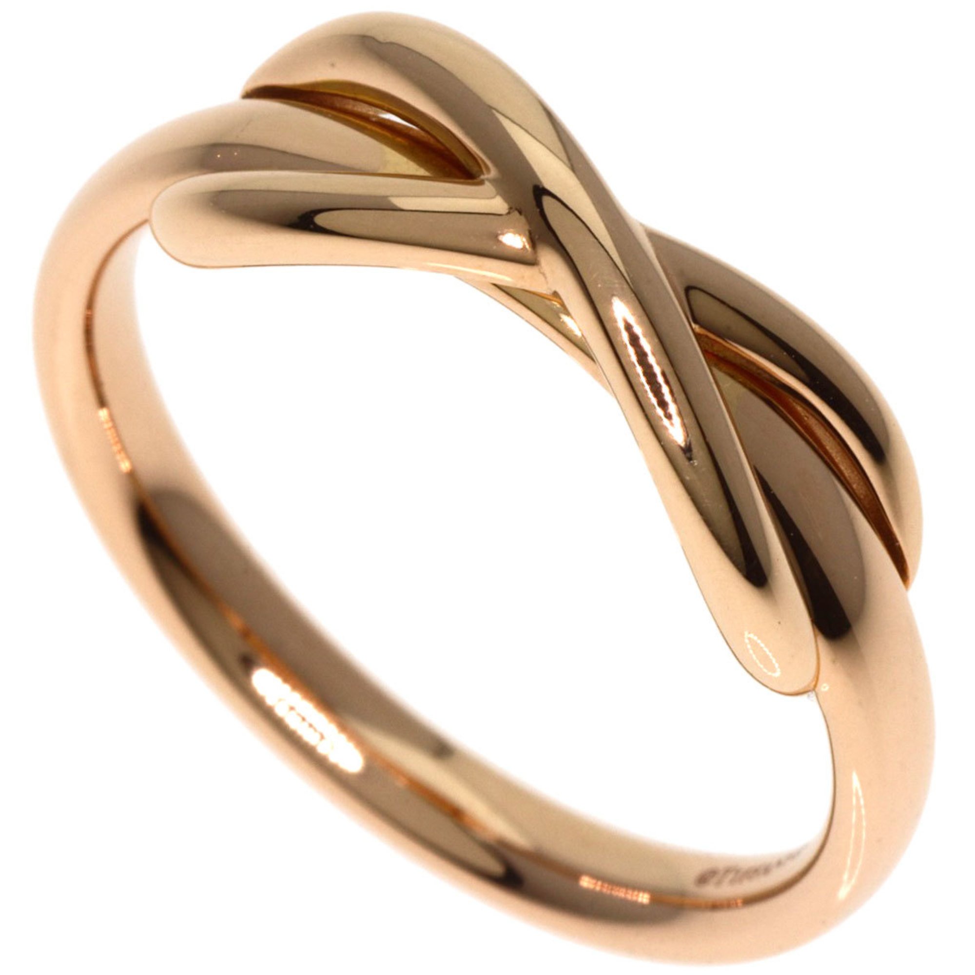 Tiffany Infinity Ring, 18K Pink Gold, Women's