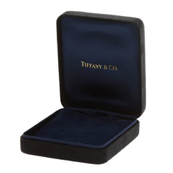 Tiffany Large Cross Diamond Necklace Platinum PT950 Women's