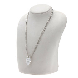 Tiffany Return to Heart Tag Necklace Silver Women's