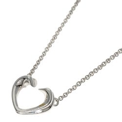 Tiffany Tenderness Heart Necklace Silver Women's