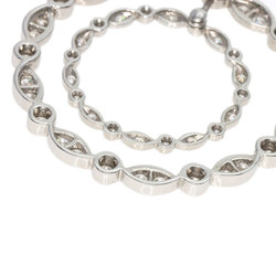Tiffany Swing Diamond Necklace Platinum PT950 Ladies