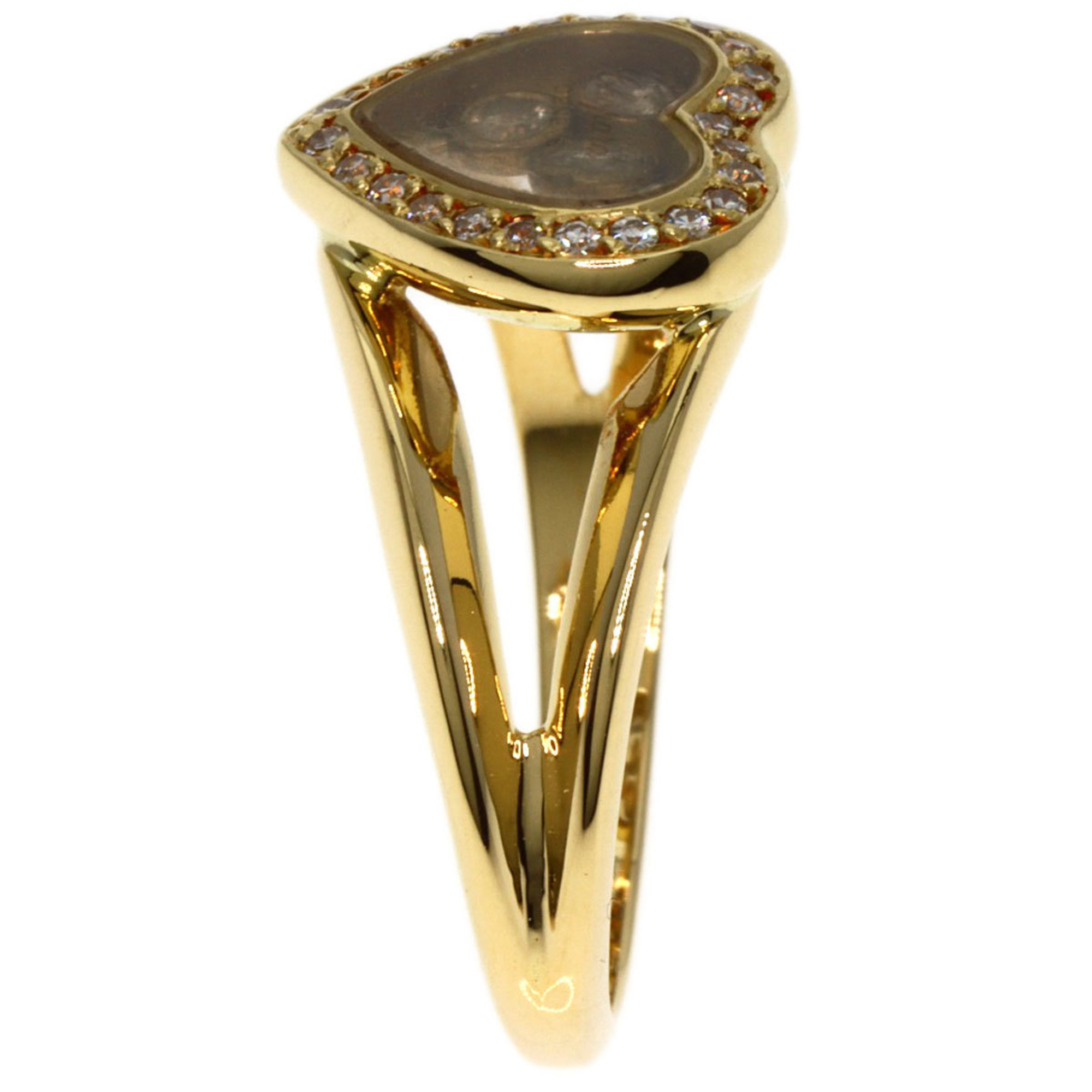 Chopard Happy Diamonds Ring, 18K Yellow Gold, Women's