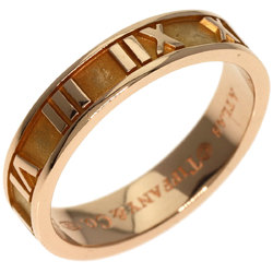 Tiffany Atlas Narrow Ring, 18K Pink Gold, Women's