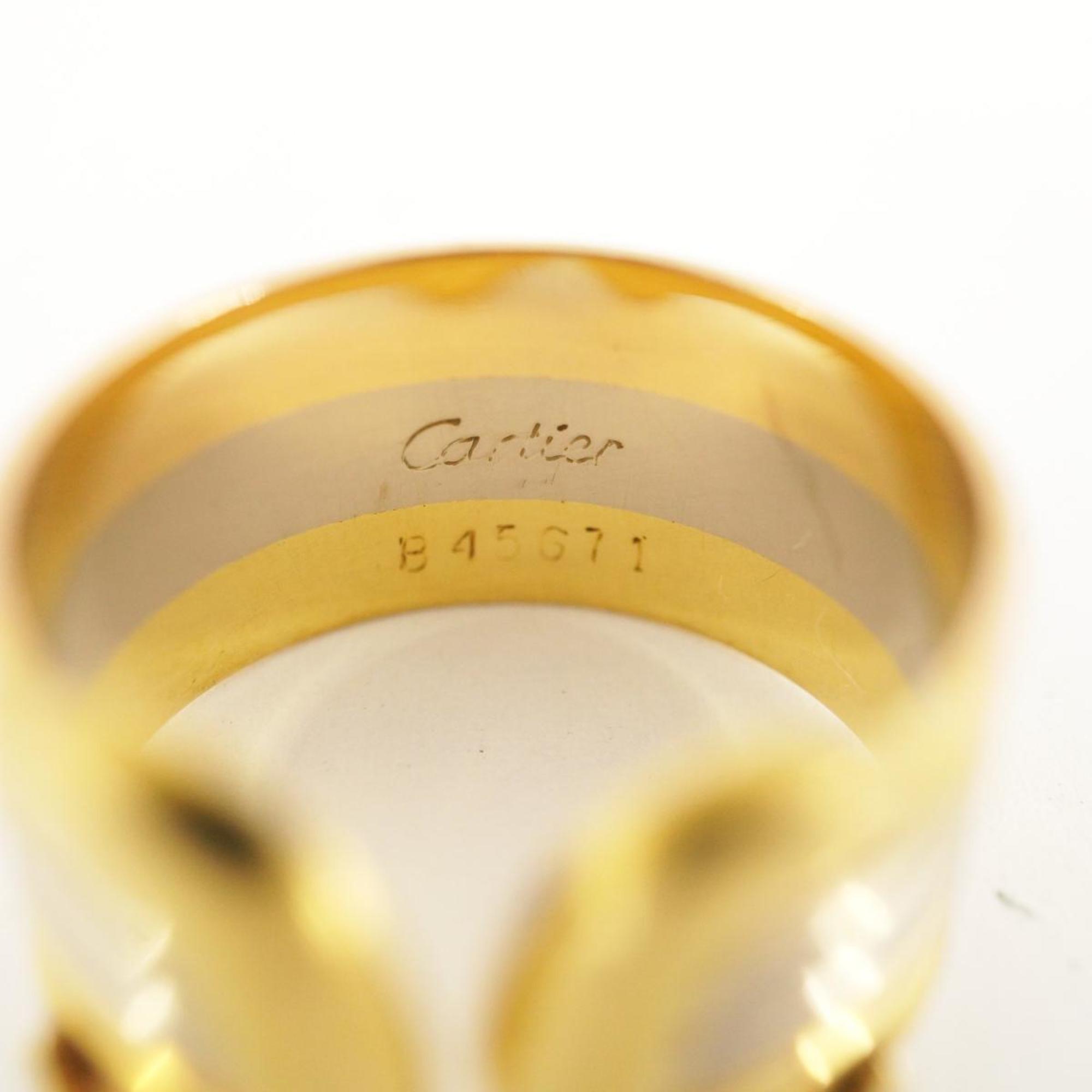 Cartier Ring 2C K18YG Yellow Gold K18WG White K18PG Pink Women's