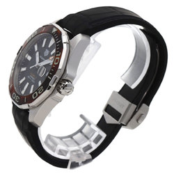 TAG Heuer WAY201N Aquaracer Calibre 5 Watch Stainless Steel Rubber Men's