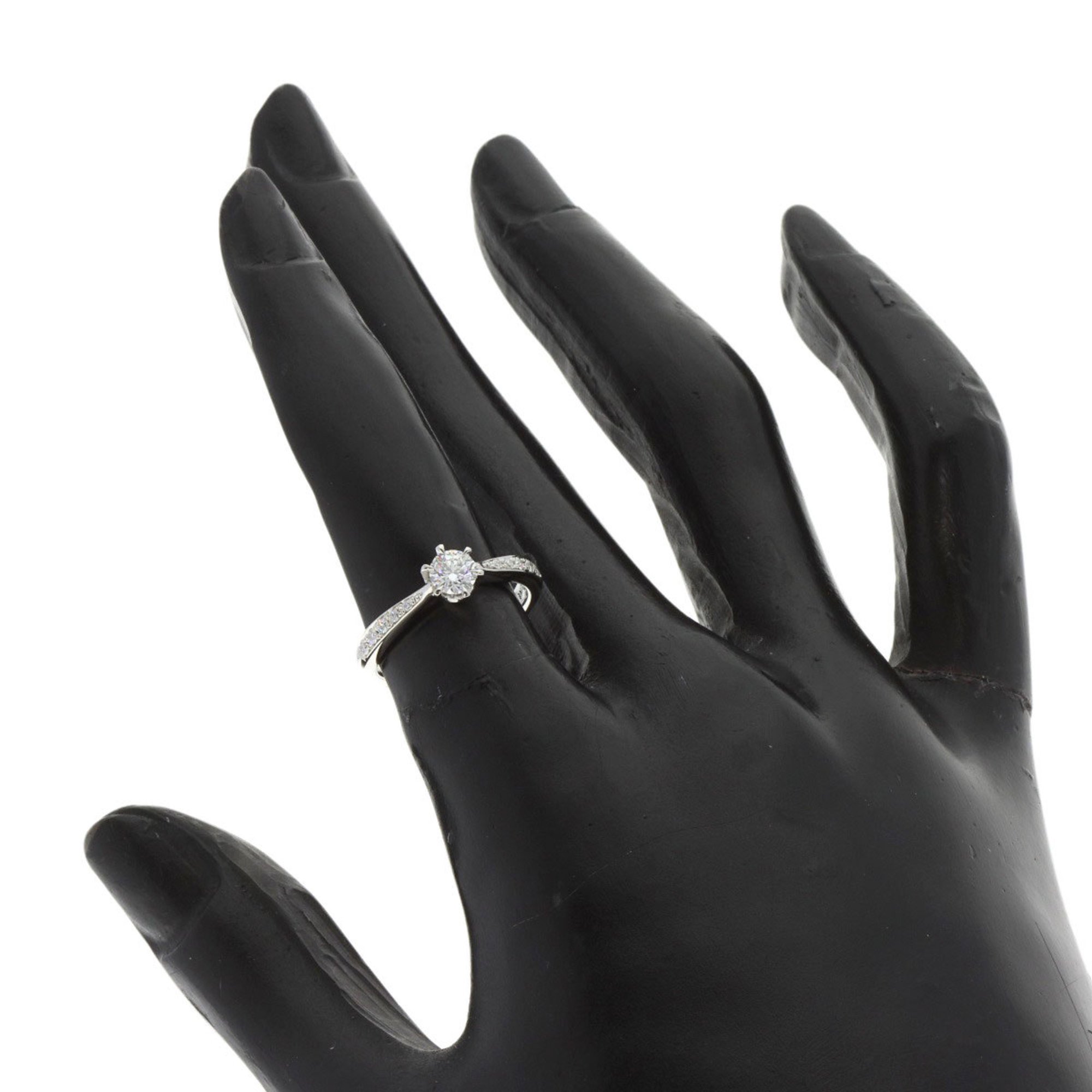 Celine Diamond Ring, Platinum PT950, Women's