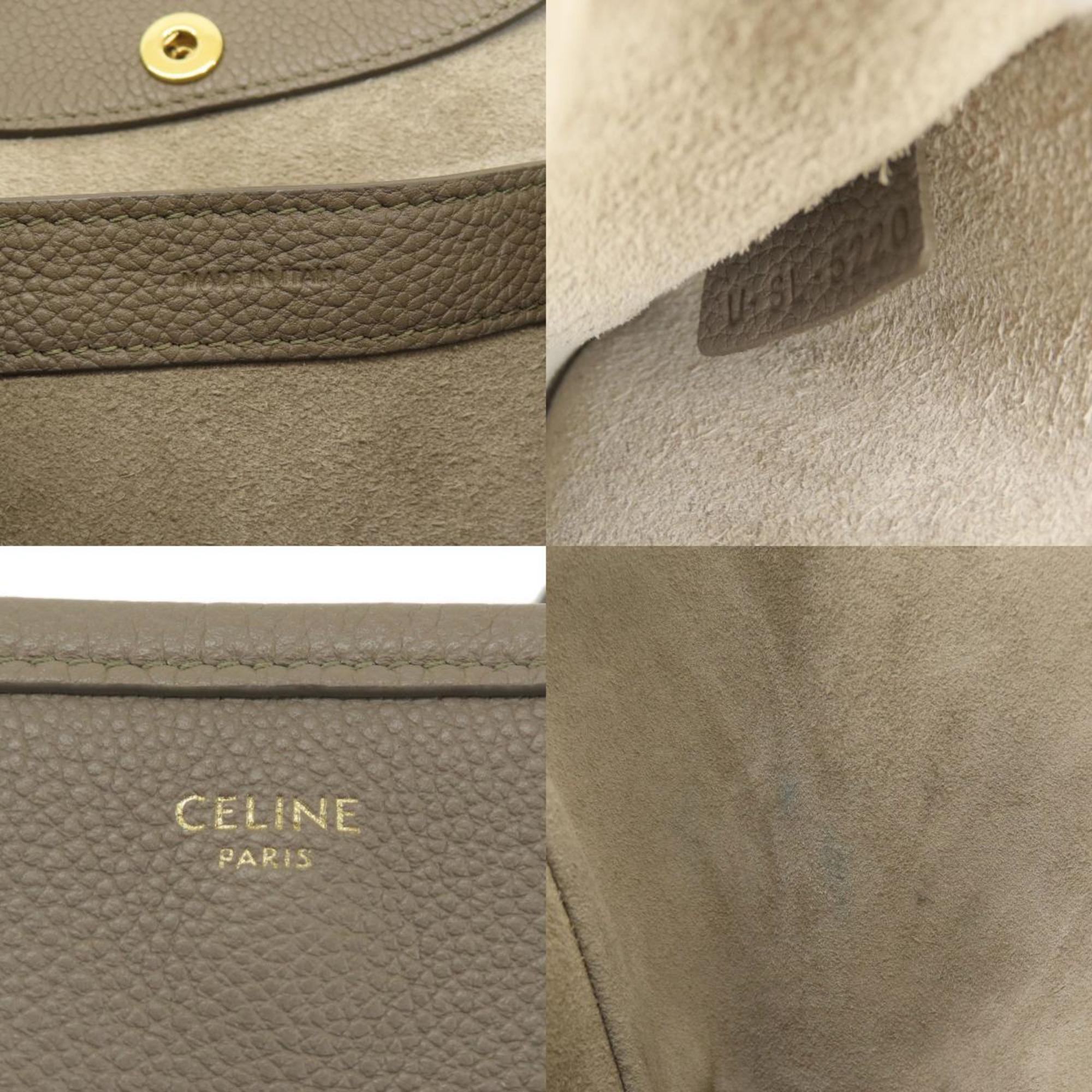 Celine Small Fold Cabas Handbag in Calf Leather for Women